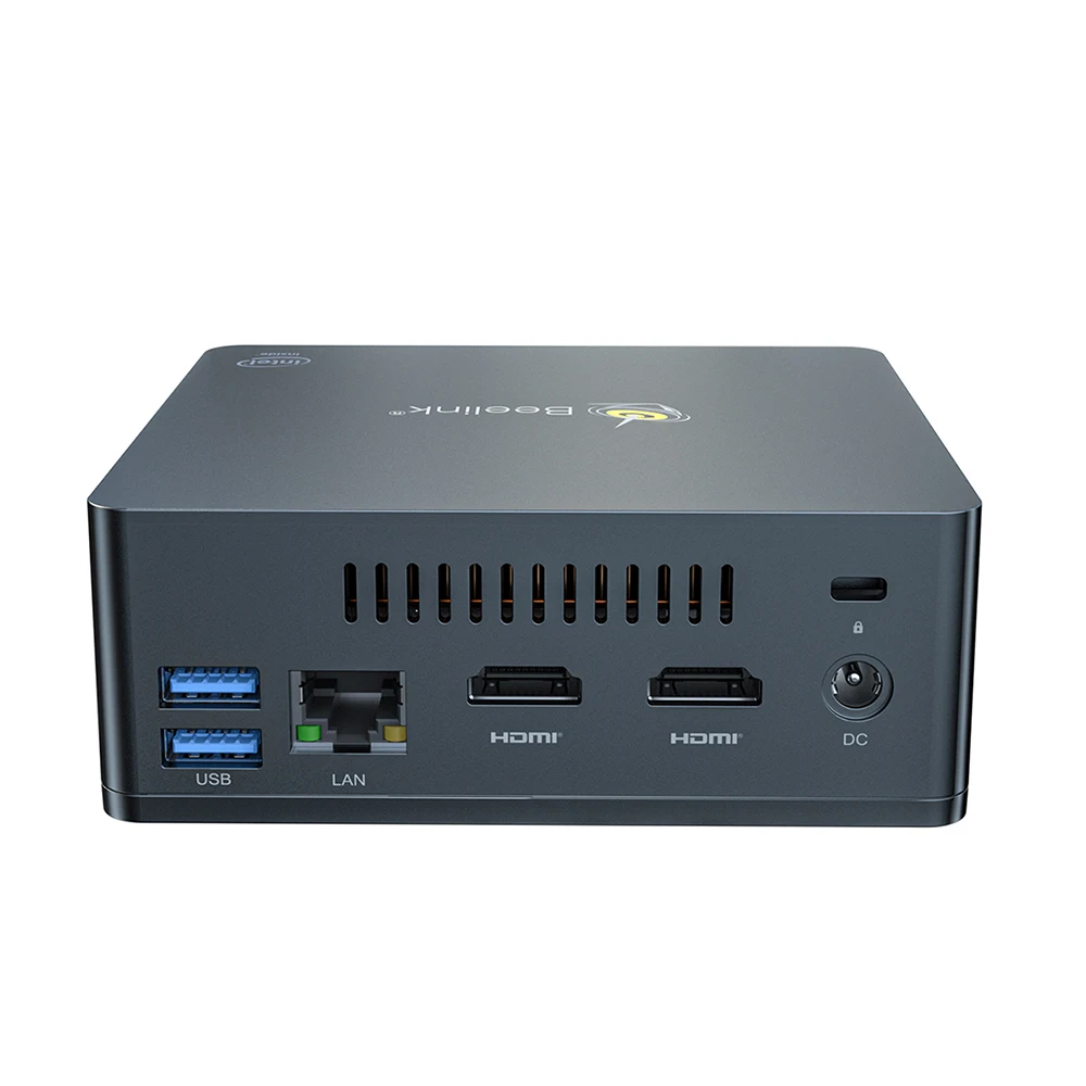 Для прямой поставки Beelink GK35 Intel все в одном Компьютеры N3350 CPU DDR3 4G/64G 8G/128G EMMC с Windows 10
