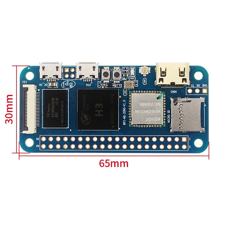 Блок питания для смартфона Banana Pi M2 Zero BPI-M2 Alliwnner H3 Cortex-A7 WIFI и BT того же размера что