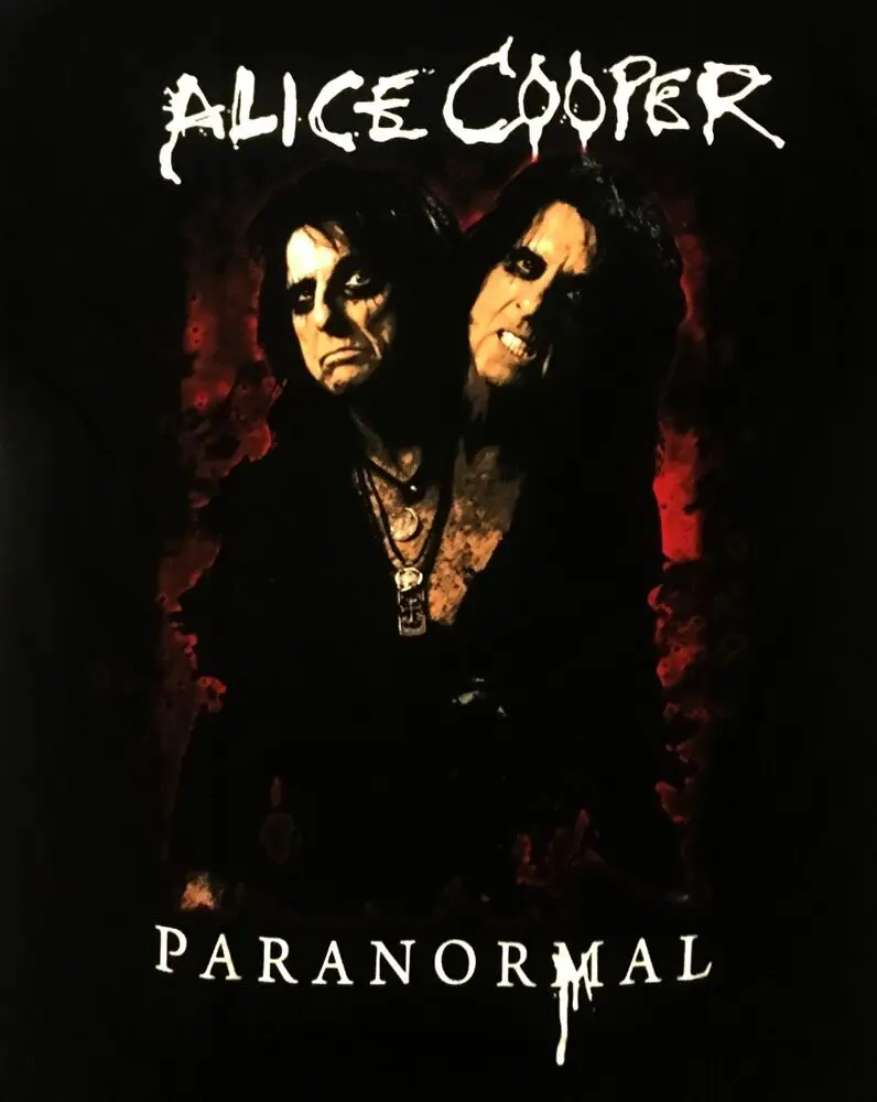 ALICE COOPER cd cvr паранормальный 2 Алиса официальная рубашка 2XL новый Добро пожаловать
