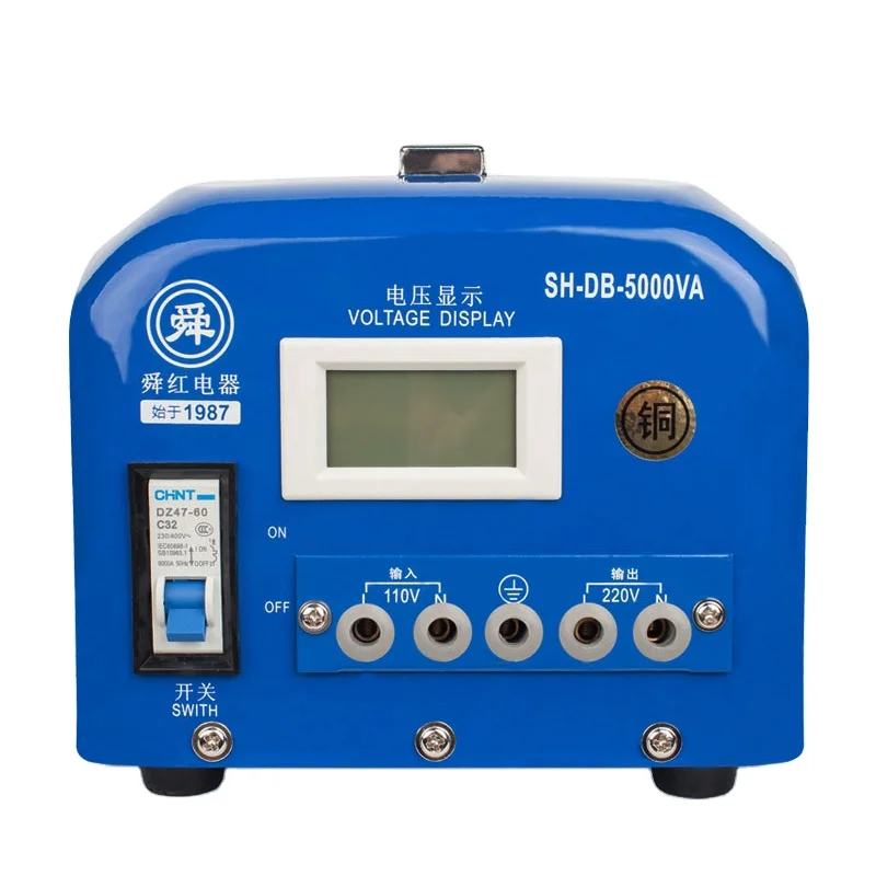 

Shunhong 5000w step up transformer 110 v to 220v 5kva toroidal transformer for air conditioner