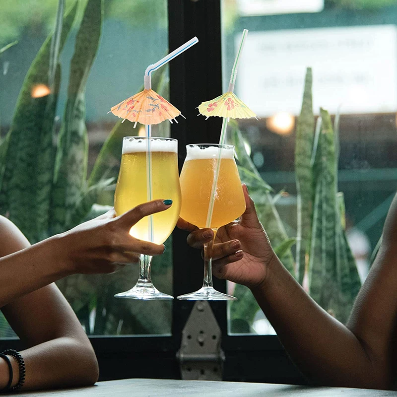 

50 шт., одноразовые соломинки для коктейлей и напитков