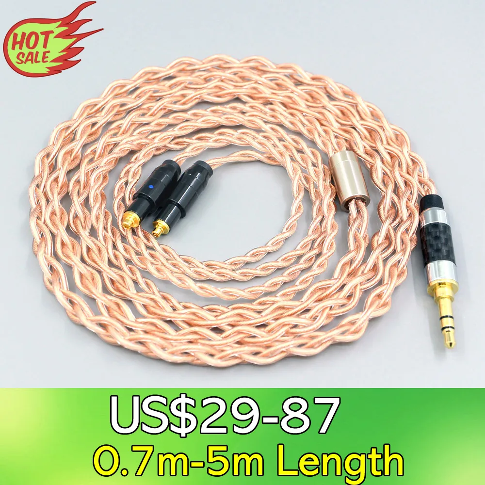 

4-ядерный 1,7 мм плетеный кабель для наушников Litz HiFi-OFC для наушников Shure SRH1540 SRH1840 SRH1440, гарнитура для наушников LN008074