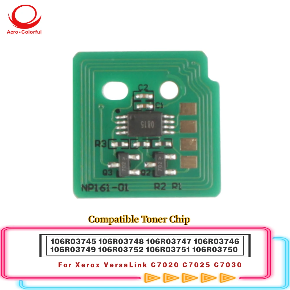 

106R03745 106R03748 106R03747 106R03746 тонер-чип для Xerox Versalink C7020 C7025 C7030 для лазерного принтера копировальной машины картридж