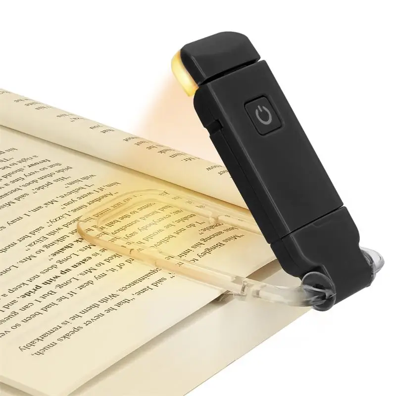 

Светодиодный светильник для чтения книг USB перезаряжаемый регулируемый ночник с зажимом для защиты глаз книжный светильник портативный настольный светильник для чтения закладок