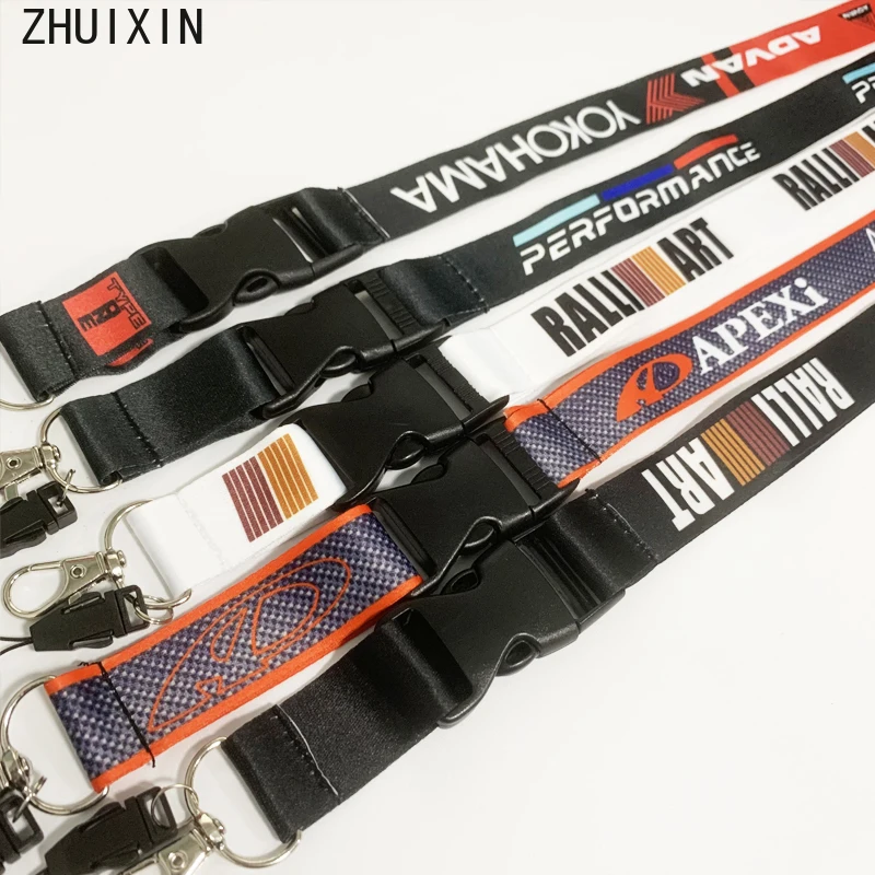 Автомобильный регулируемый нейлоновый брелок для телефона, модель Ktm Ralliart Cusco Bmw Performance Apexi Yokohama ремень для мотоцикла
