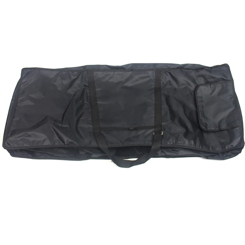

61Keys Music Keyboard Bag Portable Electronic Piano Cover Case Waterproof Black Thicken Double Pocket For Electronic Organ