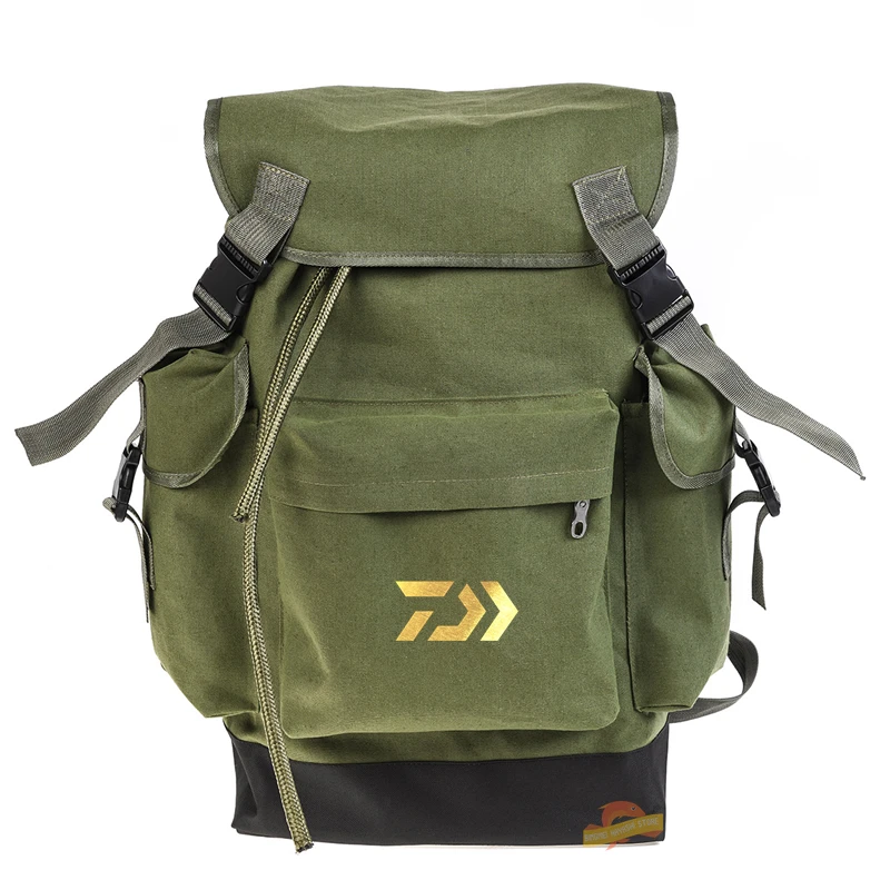 

Новый мужской многофункциональный рюкзак для рыбалки армейский зеленый 70 л уличный спортивный вместительный Кемпинг износостойкий телефо...