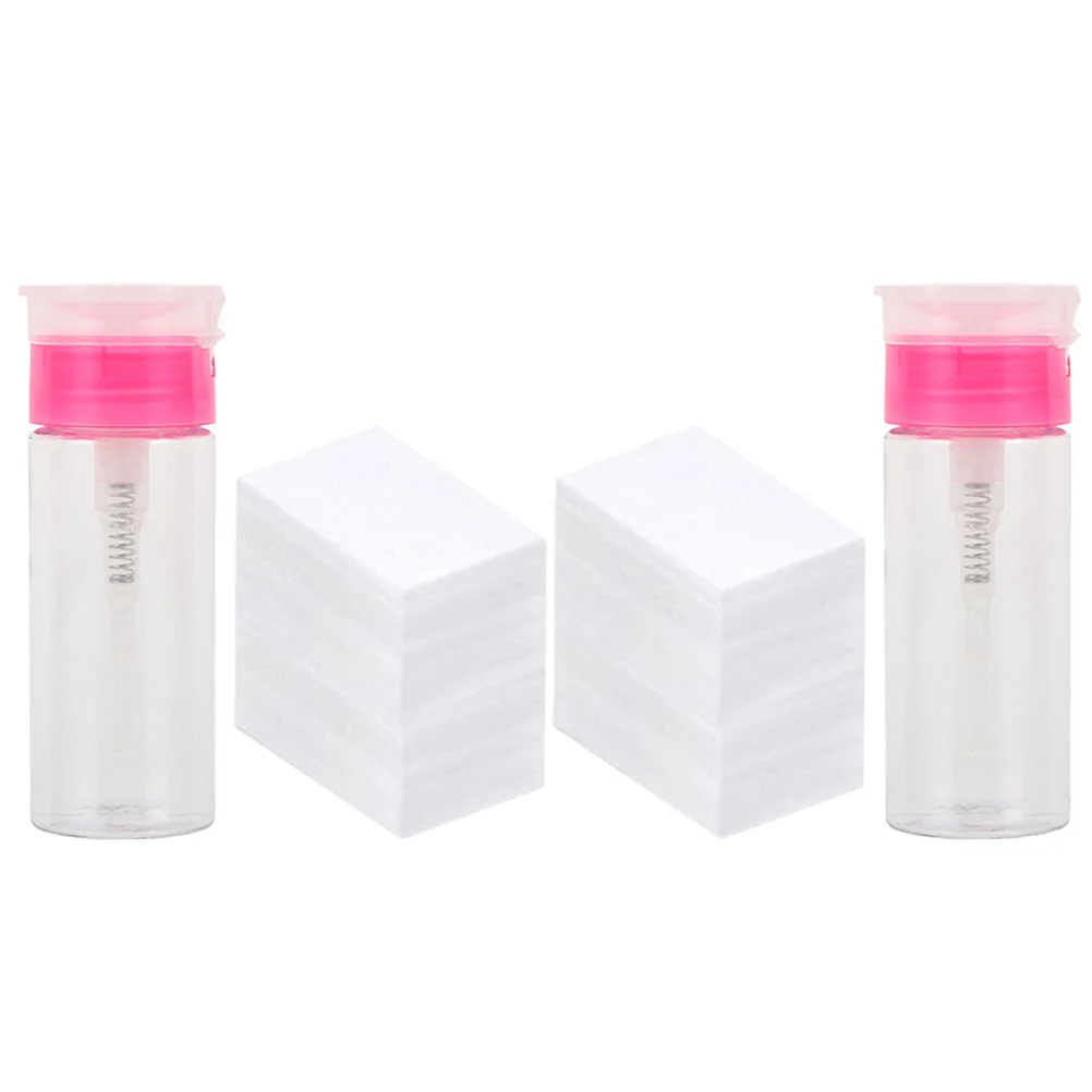 

Bottles Remover Pump Nail Empty Polish Wipes Press Pressing Manicure Liquid Dispensers Pads