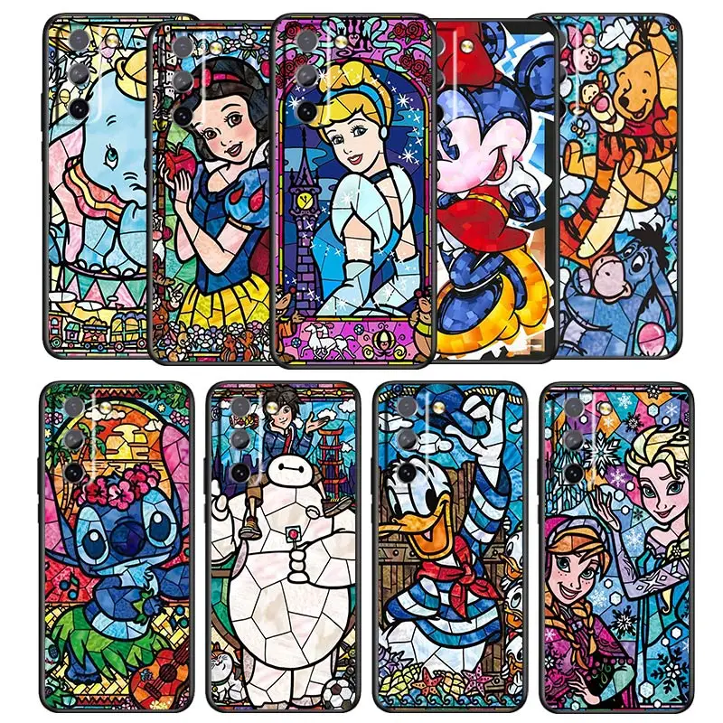 Retro color art Phone Case For Samsung Galaxy S22 S21 S20 S10 S10e S9 S8 S7 PRO Ultra Plus FE Lite Black luxury Silicone Back