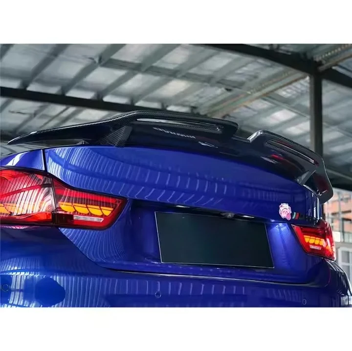 DarwinPRO BKSS Стиль Углеродное волокно Багажный спойлер Задний Ducktail FitBMW M4 F82 4 серии F22