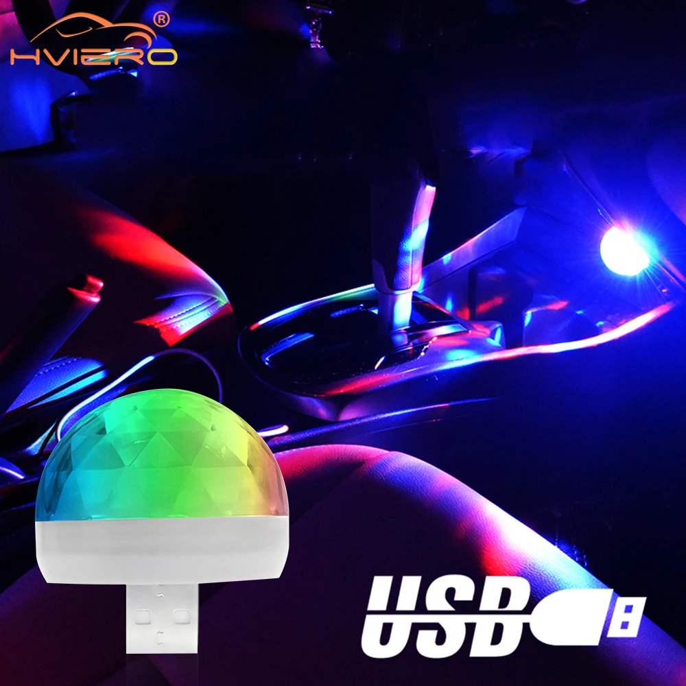 2 шт. автомобильная лампа USB Light Mini Добро пожаловать декоративный грибной фонарь DJ