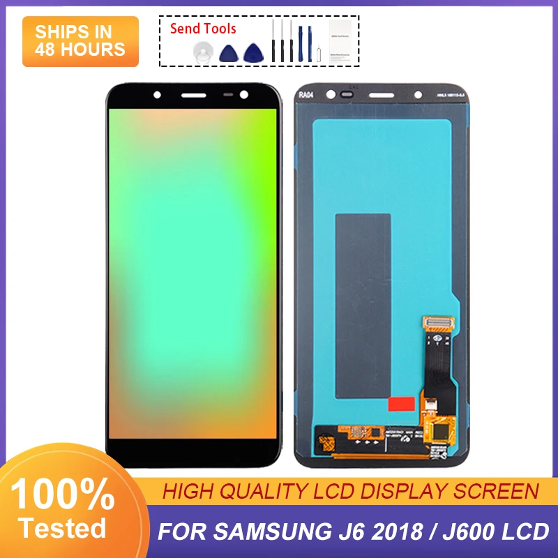 

5.6 Inch For Samsung Galaxy J600 Lcd J6 2018 Display With Touch Screen Digitizer J600G J600F Assembly Free Shipping 1Pcs