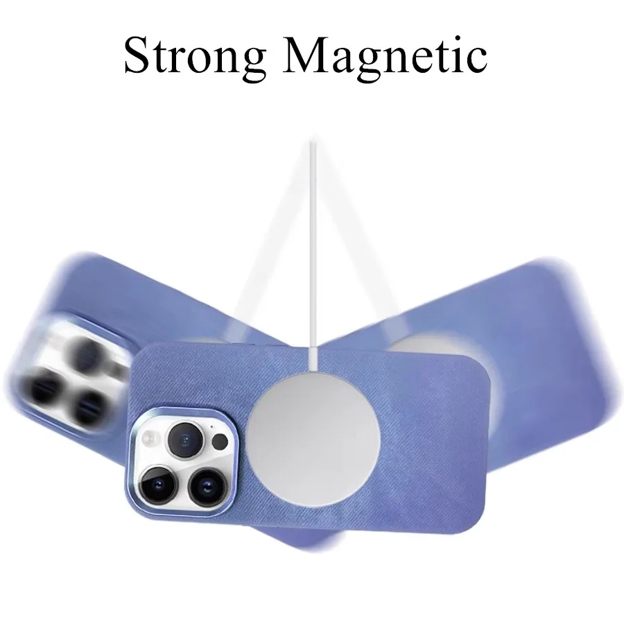 Высококачественный чехол из ультратонкой бархатной ткани для iPhone 12 13 14 15 16 Pro Max Plus