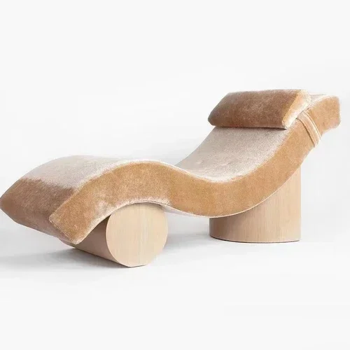 Американский простой шезлонг маленькая квартира спальня одиночный диван