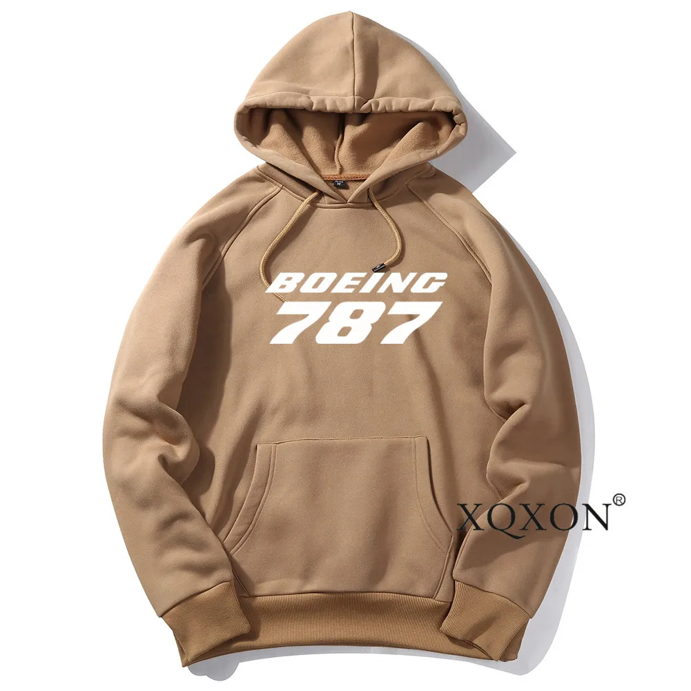 

New- Harajuku New Boeing 787 Print Eu/Us Size 2022 Autumn Winter High-quality Men Hoodie Sweatshirt Man Hooded Sweatshirt H711