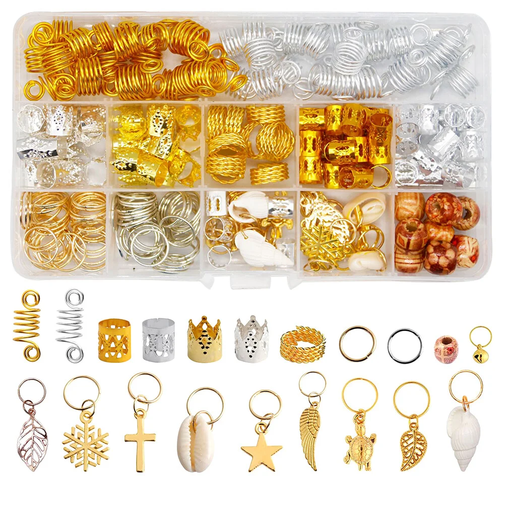 

Женская заколка для волос, украшение в стиле панк, кольца, зажимы для ювелирных изделий