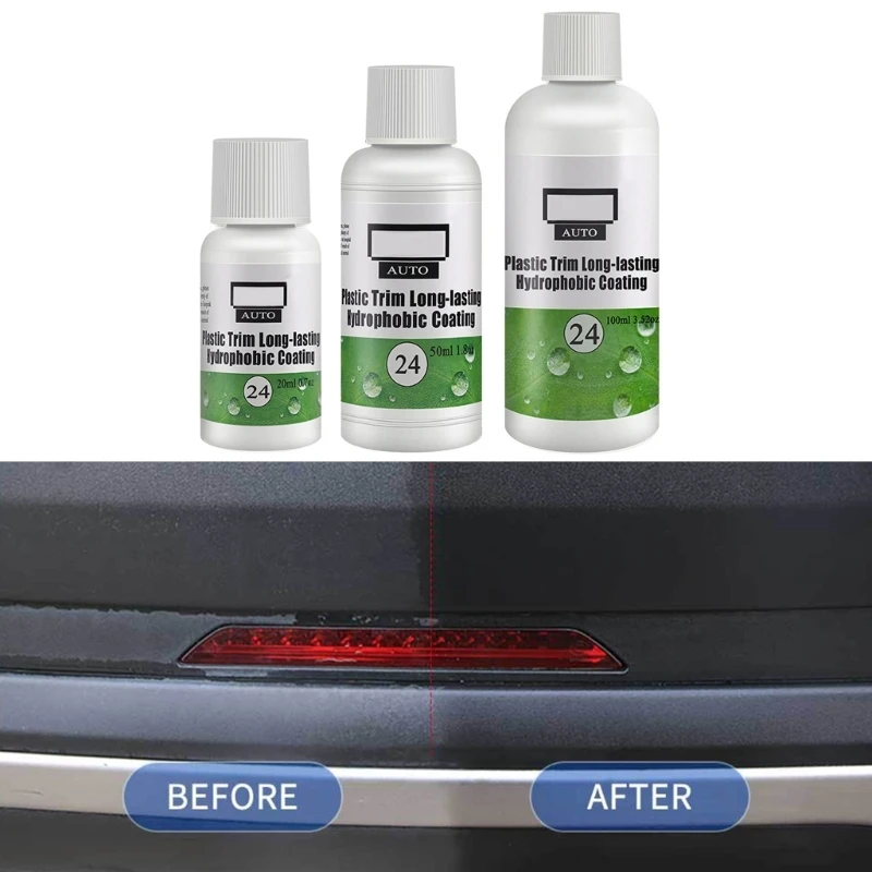Пеноочиститель для автомобильной отделки внешней отделки, 20/50/100 мл, многофункциональное автомобильное восстанавливающее стойкое гидрофобное покрытие R2LC