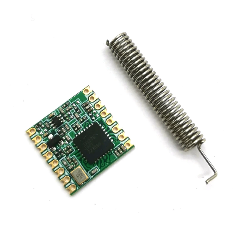 

1 Pcs 433MHz LoRa SX1278 Long Range Transceiver Wireless Module SMT SPI Interface With Antenna For Arduino