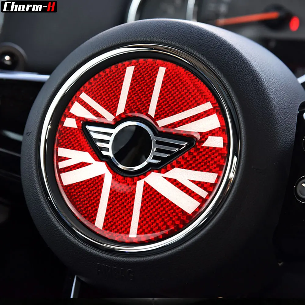 

Настоящая накладка на руль из углеродного волокна для MINI Cooper SE Countryman F60 All4 2017 2018 2019 2020