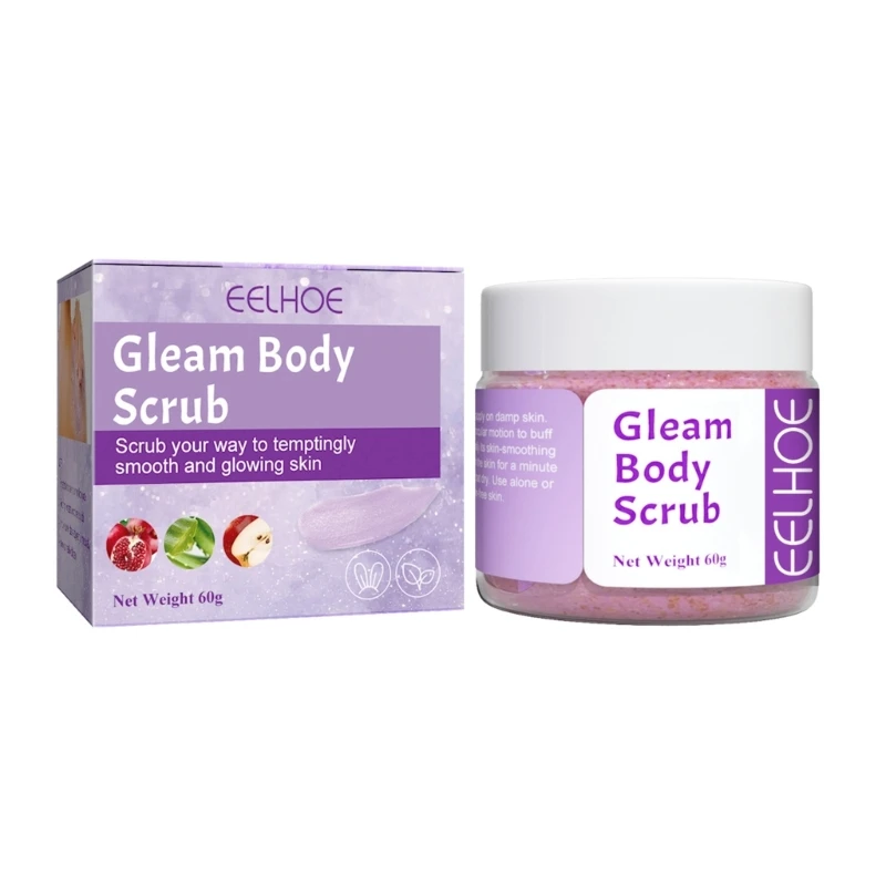 

Body Scrub Body Face Cleaning Whitening Repair Pore Moisturizing Body Brightening Honey Exfoliating Scrub Cream 60g