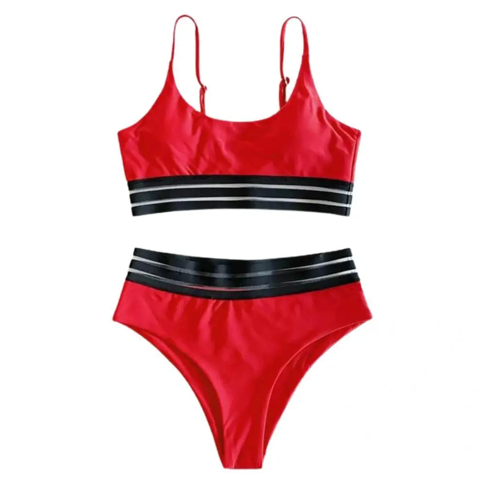 

2 Pcs/Set Terrific Bikini Set Comfortable Beachwear Bathing Suit Sexy Summer Bathing Suit