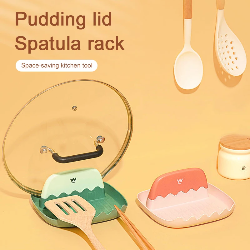 

Kitchen Countertop Rack Multifunctional Tableware Storage Rack Oil Leakage Prevention Shelf Nordic Style Portable Pot Lid Rack