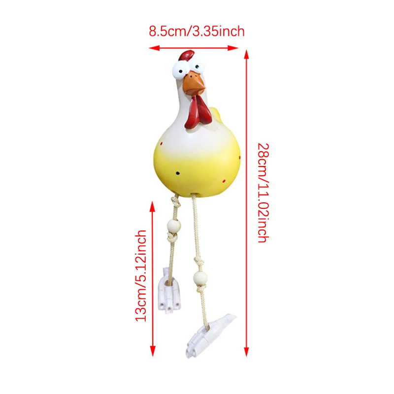 

Funny Chicken Fence Decor Resin Statues Home Garden Farm Yard Decorations Outdoor Garden Farm Yard Decorations