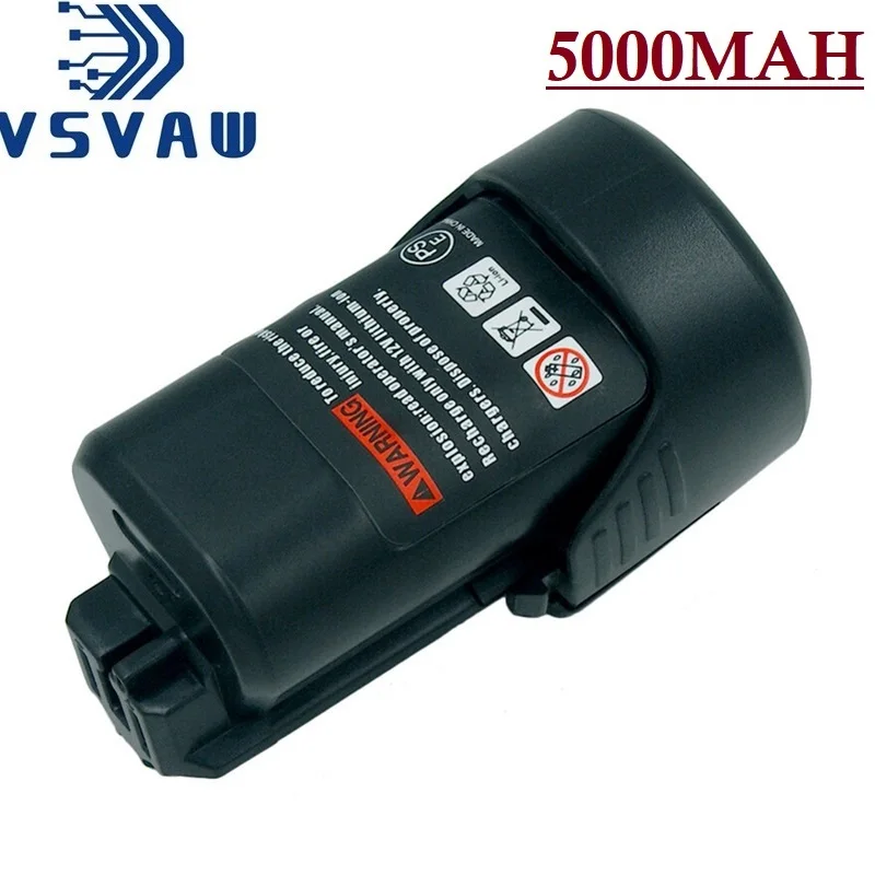 

Сменный аккумулятор VSVAW для Bosch BAT411, 12 В, 5000 мАч, для BAT420, BAT412, BAT413, BAT414, аккумулятор 10,8 В макс., беспроводной электроинструмент