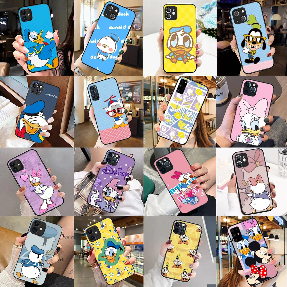 

PY-31 Donald Duck Silicone Case For OPPO A31 A1 A83 A85 A1K A16 A16S A54S A53 A53S A55 A56 A73