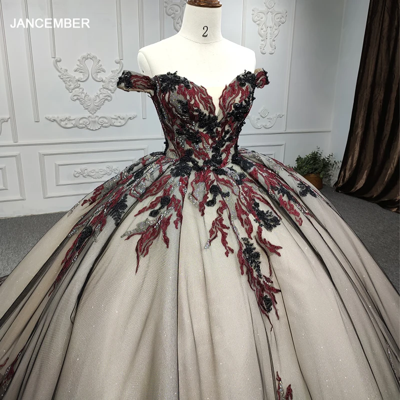 

Международное изысканное милое платье Кинсеаньера с узором с открытыми плечами Бальное Платье Vestidos De Fiesta