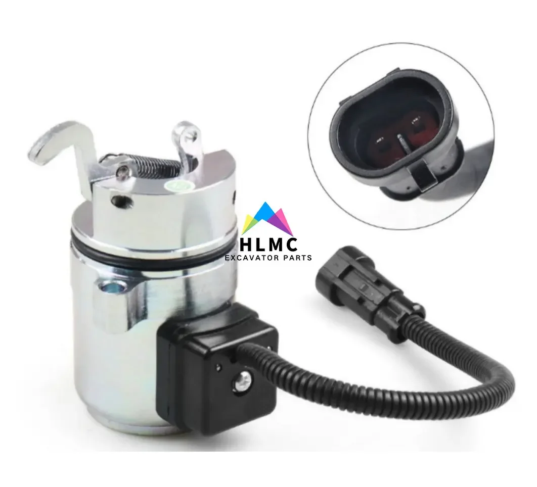 12 В 0427-2956 04272956 6686715 Электромагнитный клапан отключения подачи топлива для Deutz BMF2011