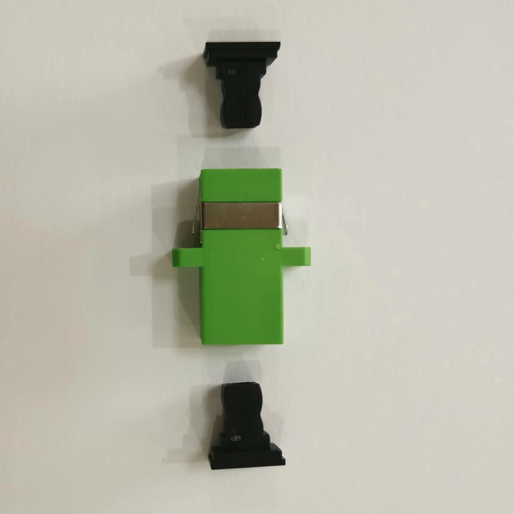 LOT SC APC UPC Simplex Single-mode Fiber Optic Adapter SC Optical Fiber Coupler SC APC Fiber Flange SC Connector 50 100 200