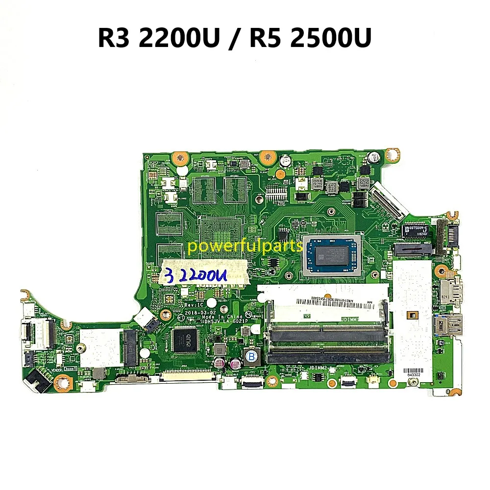 100%   Acer Aspire 3     R3 2200U / R5 2500U DH5JV