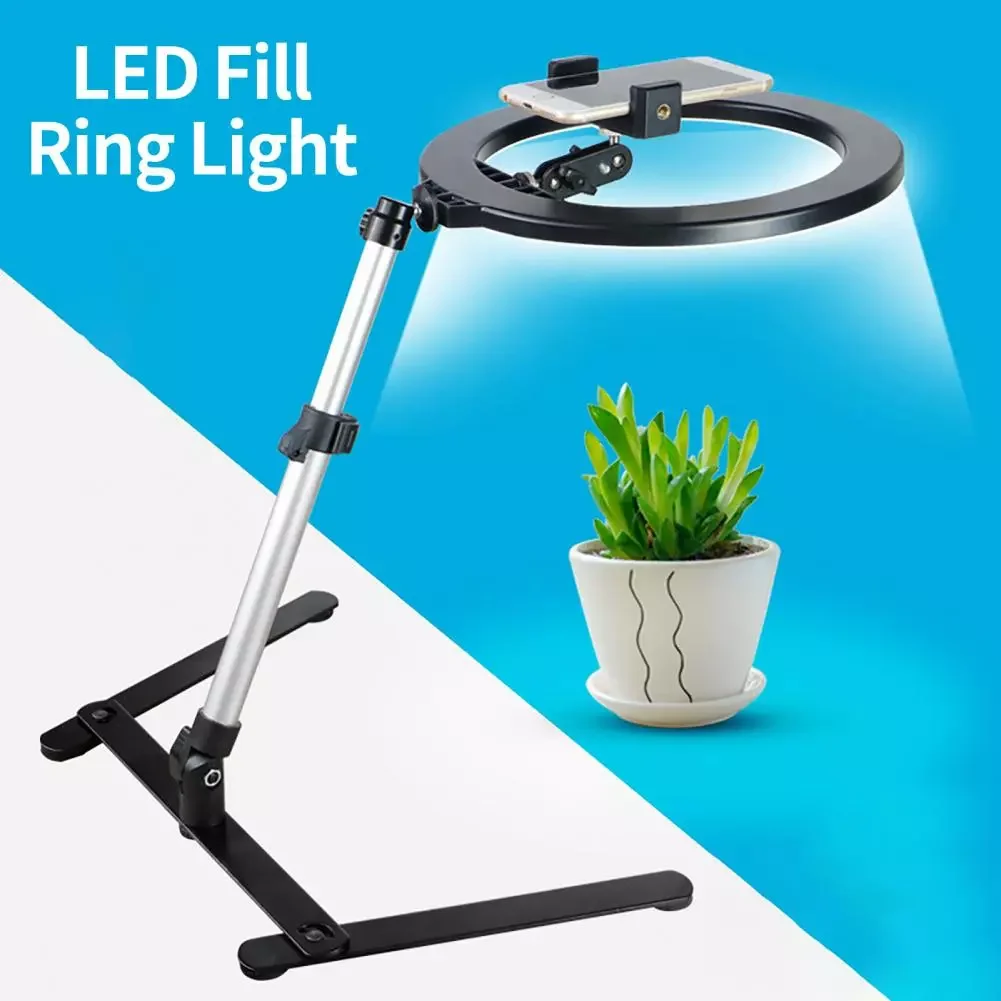 

NEW2023 Sturdy Professional LED Fill Light Mobile Shooting Stand Live Streaming Stand Anti-slip for Makeup