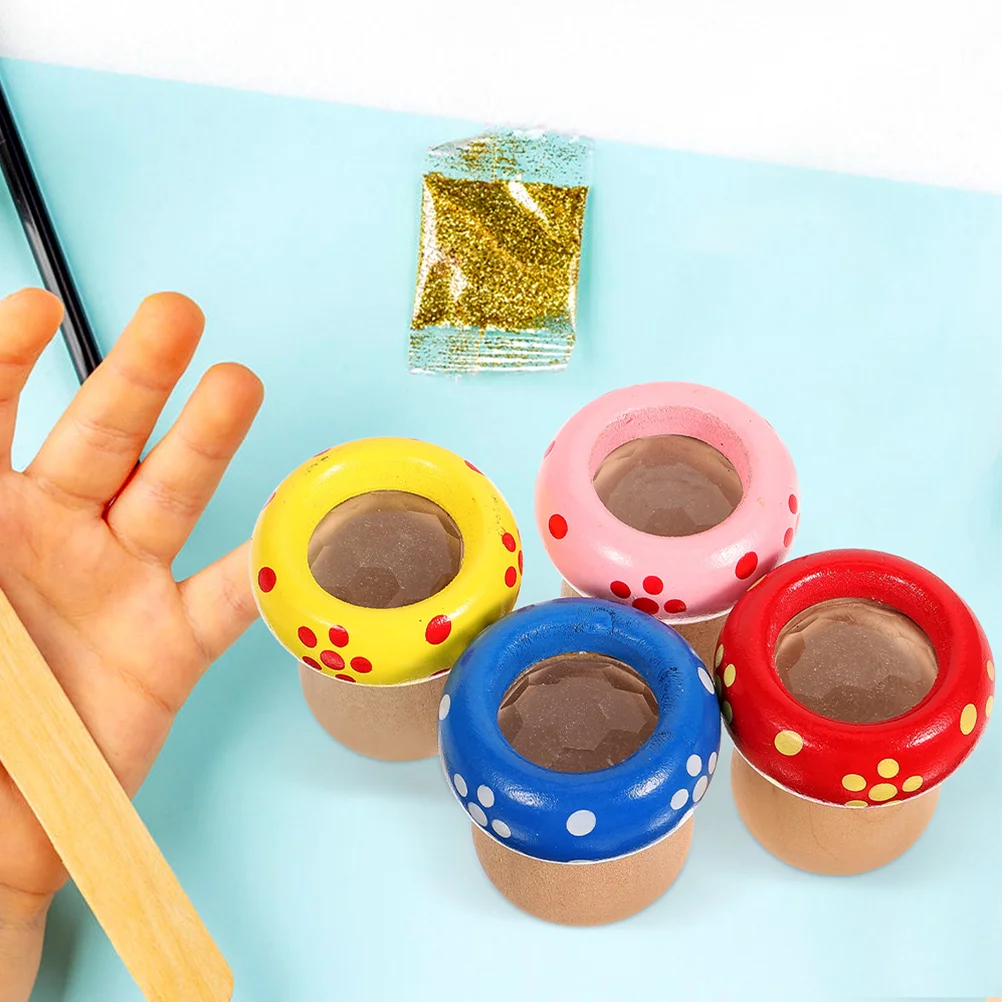 

2 Pcs Birthday Present Funny Kaleidoscope Educational Playthings The Gift Toy Wood Classic Plastic Baby Outdoor Playset