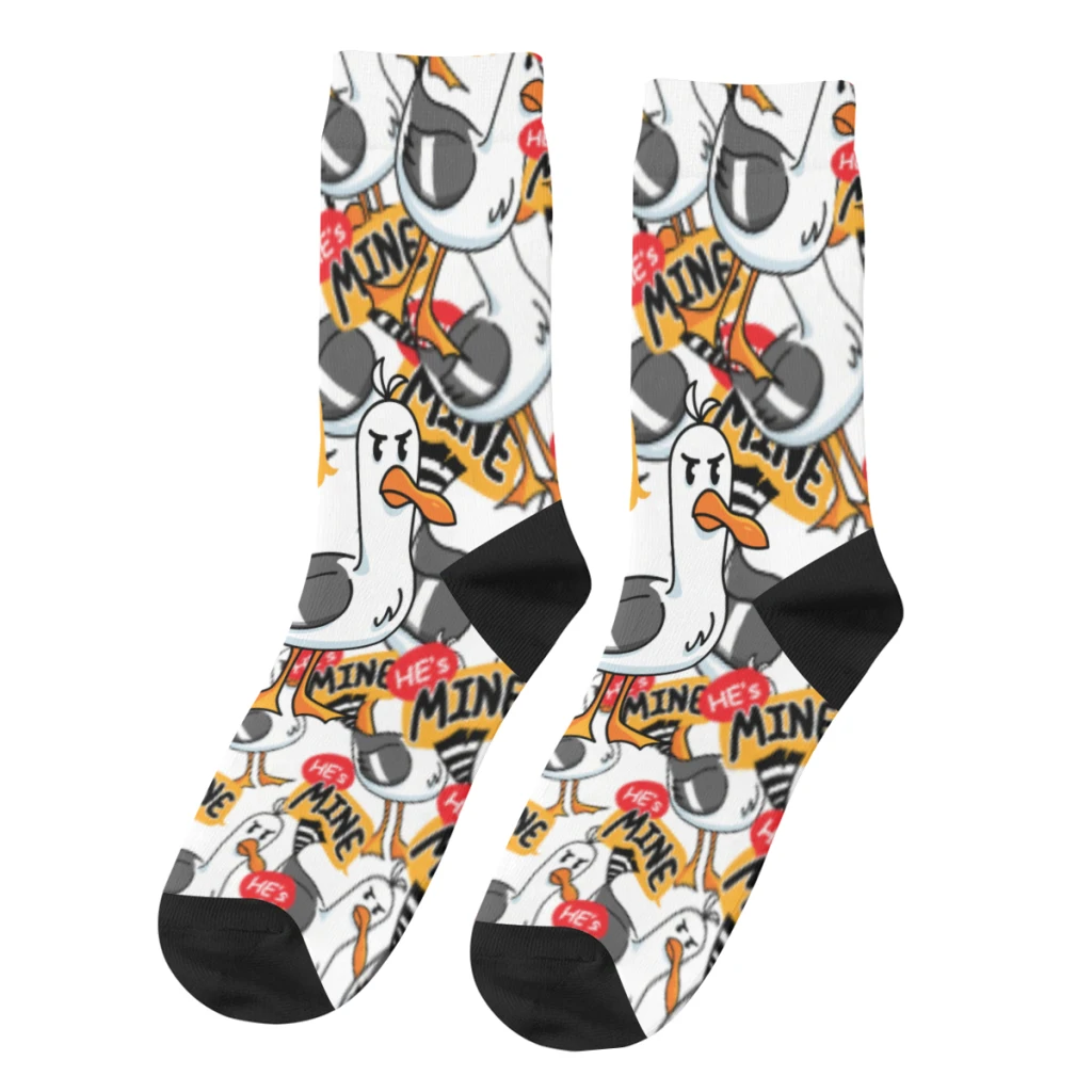 

Hip Hop Retro He's Mine Classic Crazy Men's Socks Disney Finding Nemo Film Unisex Harajuku Seamless Printed Crew Sock Boys Gift