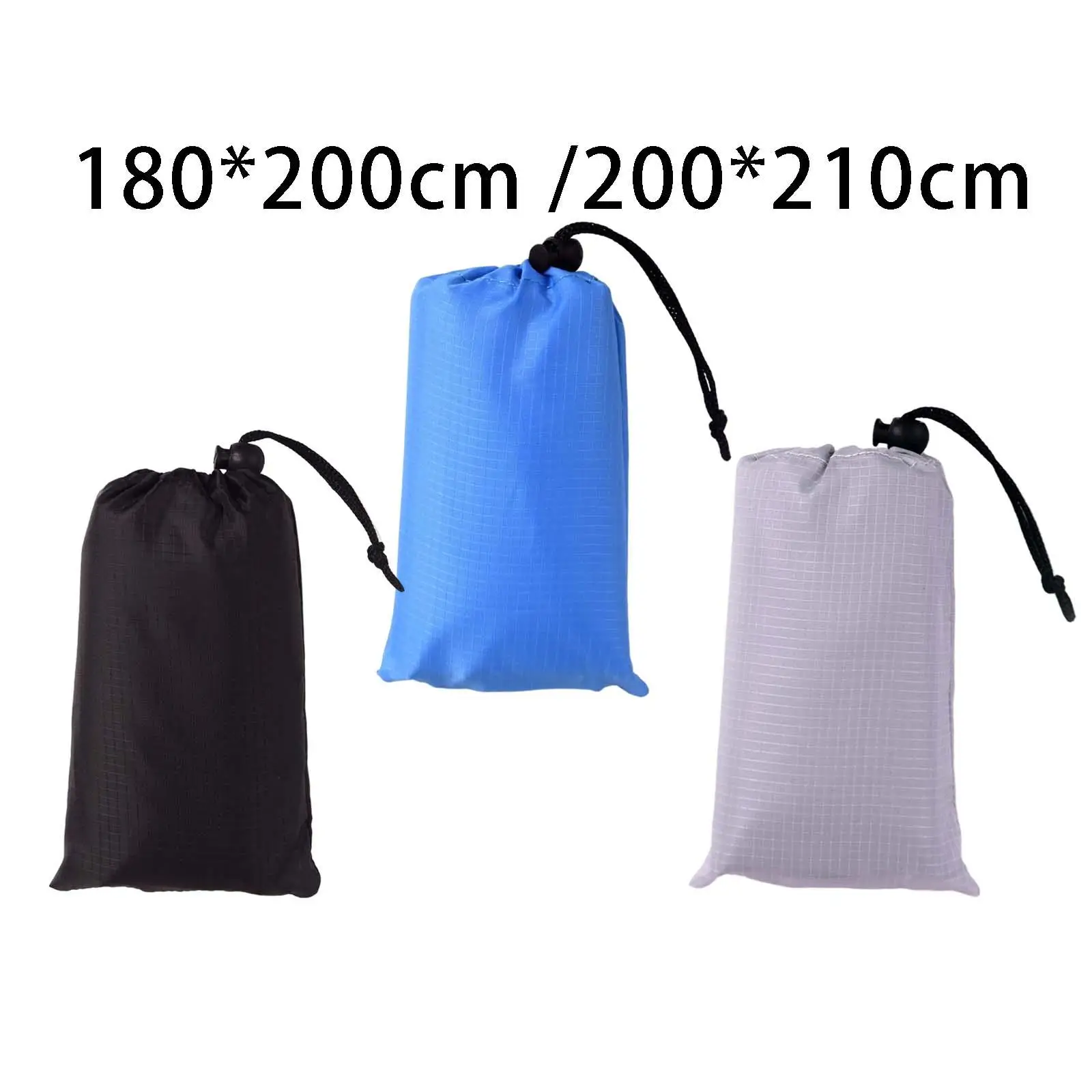 

Outdoor Pocket Picnic Blanket Portable Lightweight Sandproof Rug Tarp Travel Waterproof Travel Mini Outdoor Camping Foldable Mat