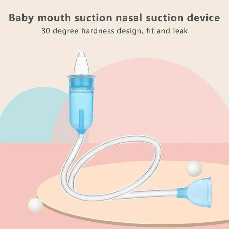 

Назальный аспиратор для новорожденных, присоска для чистки носа, инструмент для всасывания ротовой полости ребенка