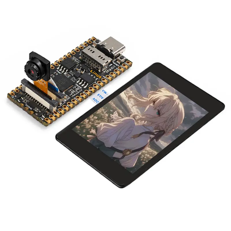 Плата для разработки Raspberry Pi Pico 2 Pro RP2350A Linux с PSRAM-8МБ, дисплеем N16R8, сенсорным экраном, камерой, двухъядерным процессором и двухархитектурной архитектурой (art.: 3920dbe22868b) - 3920dbe22868b