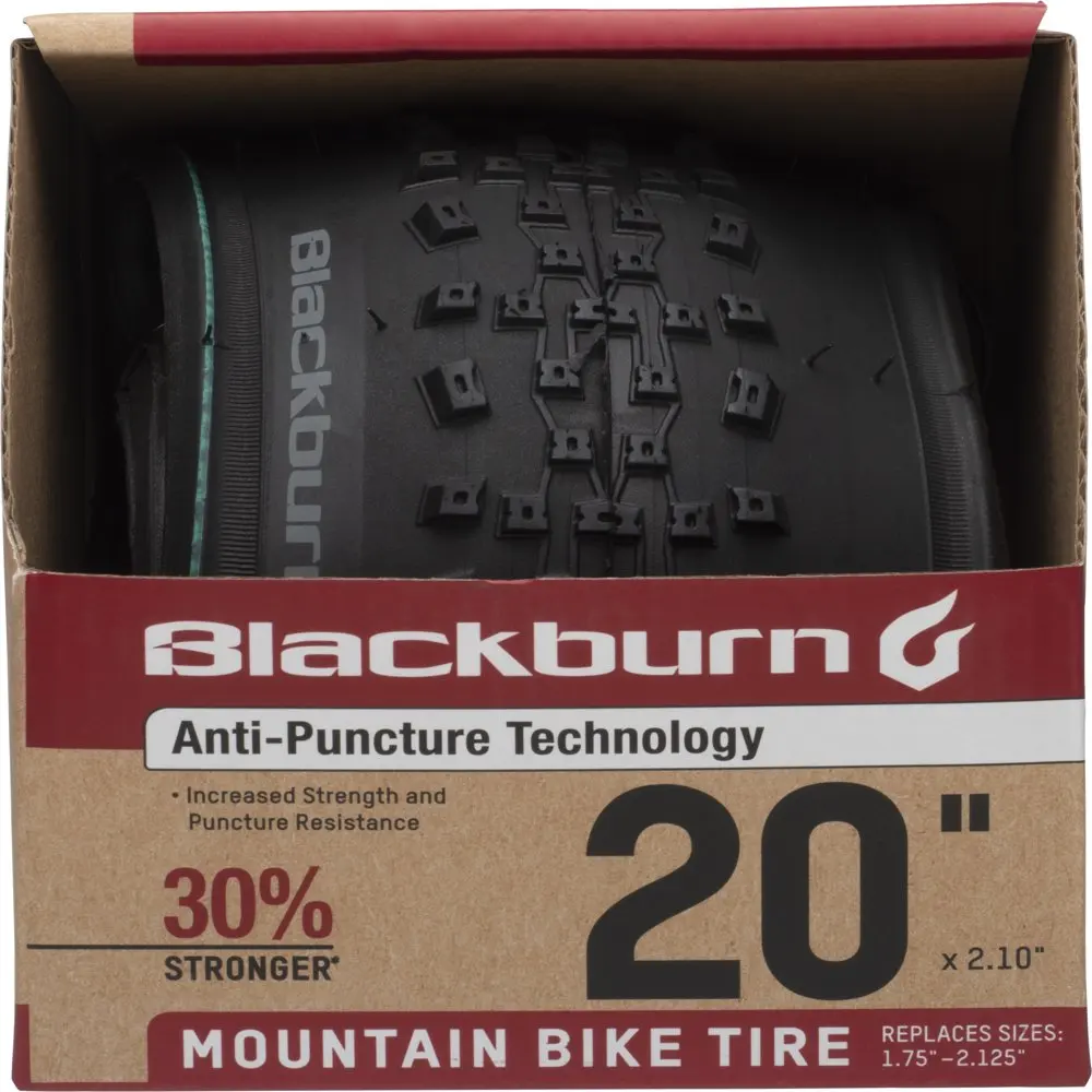 

Шина для горного велосипеда Blackburn, 20 дюймов x 2,10 дюйма