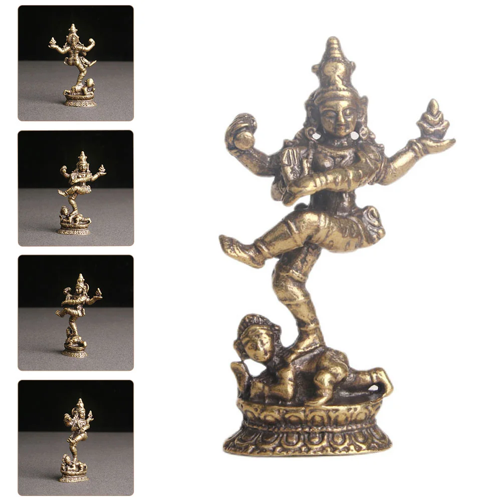 

Статуэтка орнамент античная статуэтка латунные поделки настольная модель для домашнего использования благословение Декор