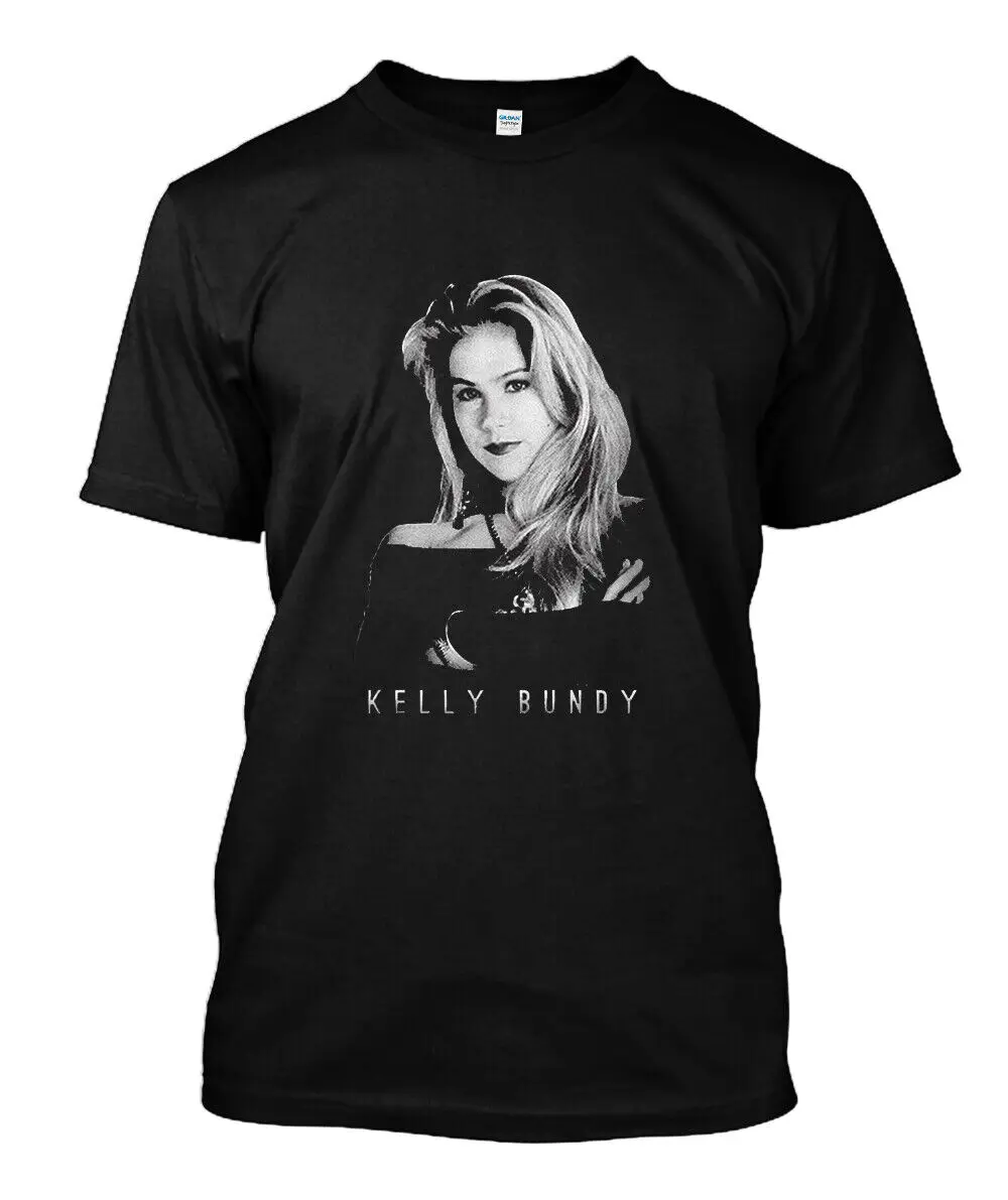 

Новая мужская Футболка NWT 6989 с принтом KELLY BUNDY, летняя повседневная хипстерская футболка с круглым вырезом и короткими рукавами, одежда для у...