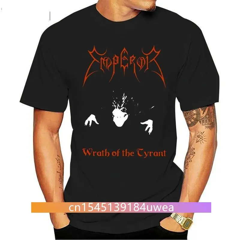 Emperor Wrath of the Tyrants Black Metal offiziell T-Shirt Herren Classic Cotton Men Round Collar Short Sleeve top tee