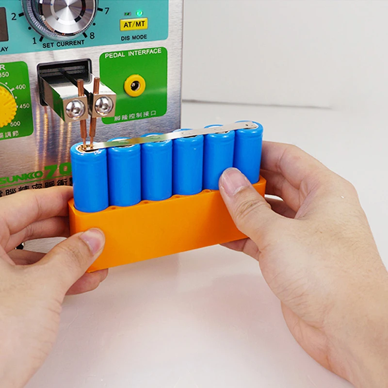 

18650 Battery Fixture Fixed For Spot Welding Battery Pack Fixture Soldering Compact Lithium Battery Pack Batteries Fixed Holder