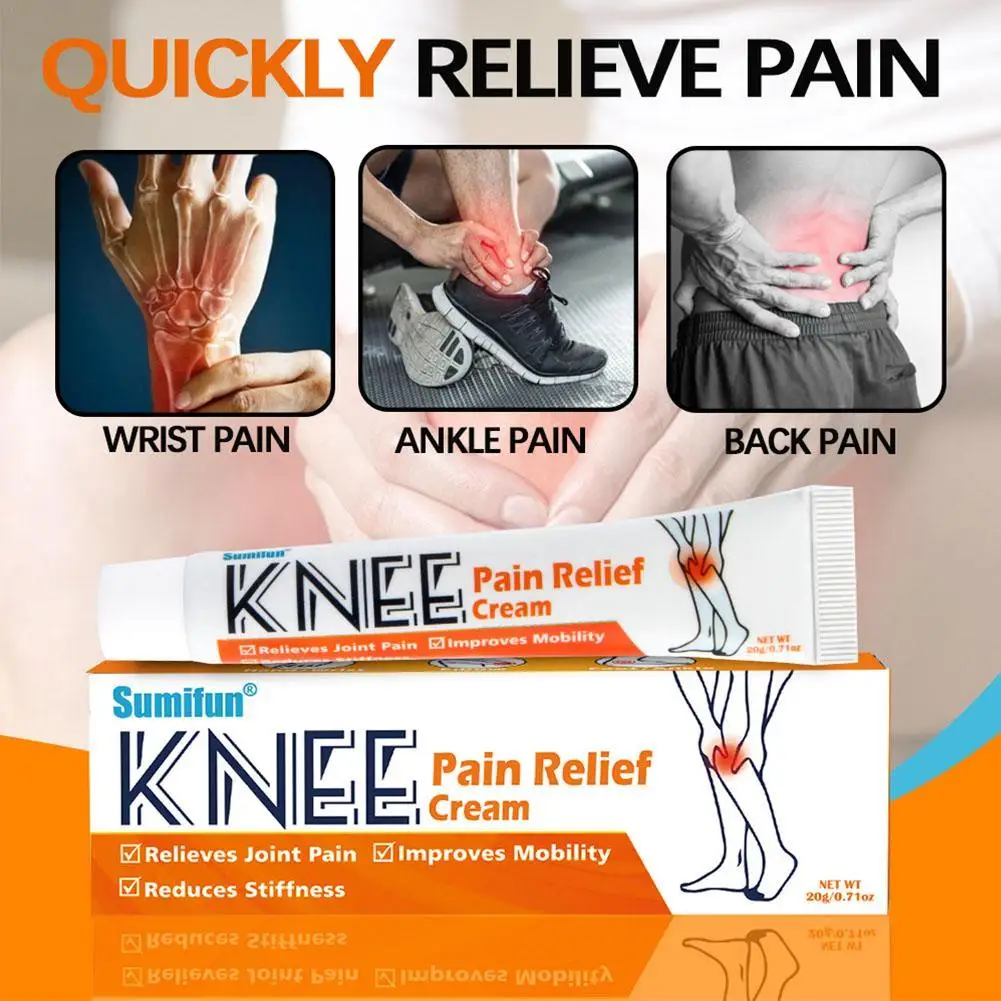 

20g Joint Pain Relief Cream Treatment Neuralgia Knees Bone Damage Periostitis Arthritis Painkiller Muscle Pains Ointment Care