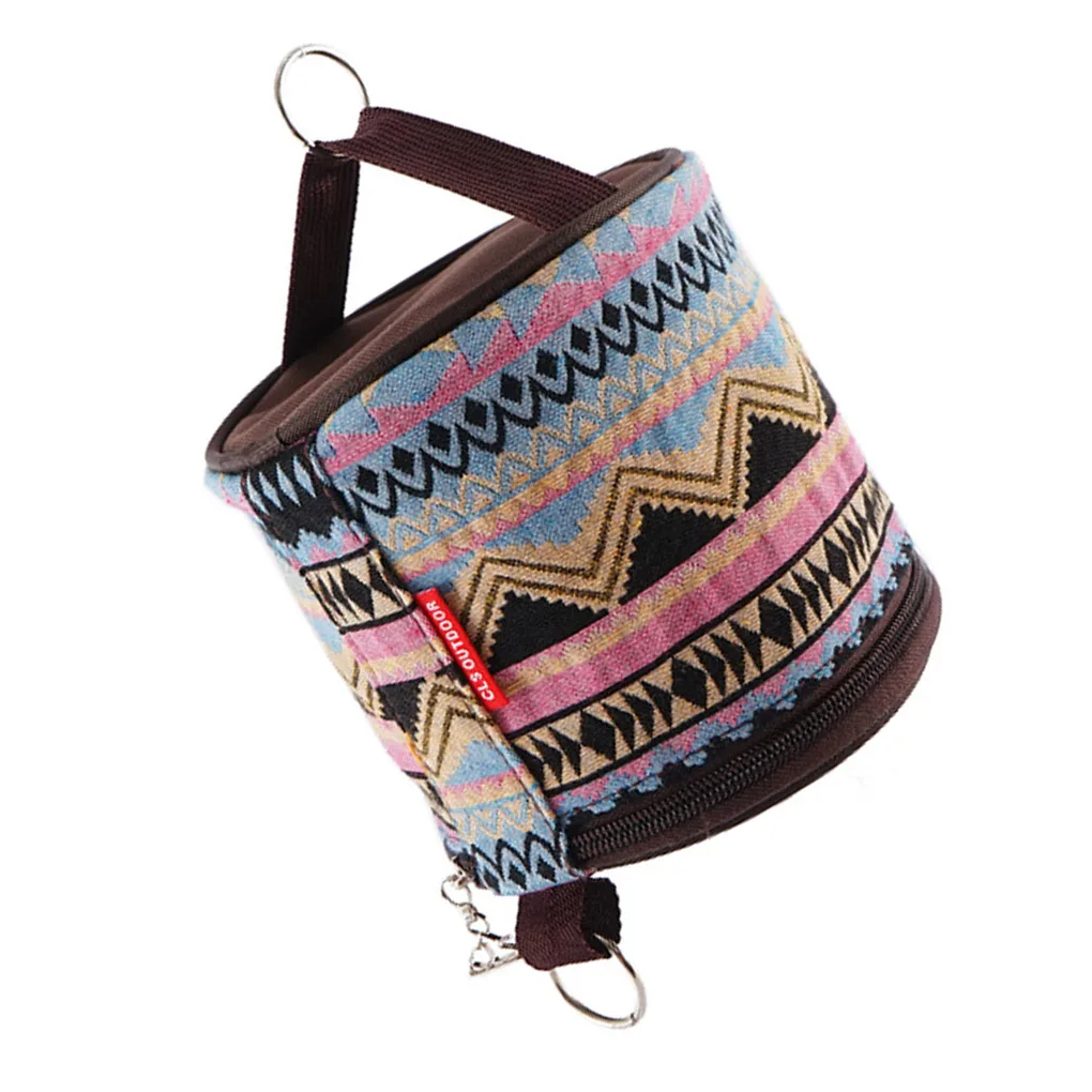 Туристический цилиндрический держатель для салфеток