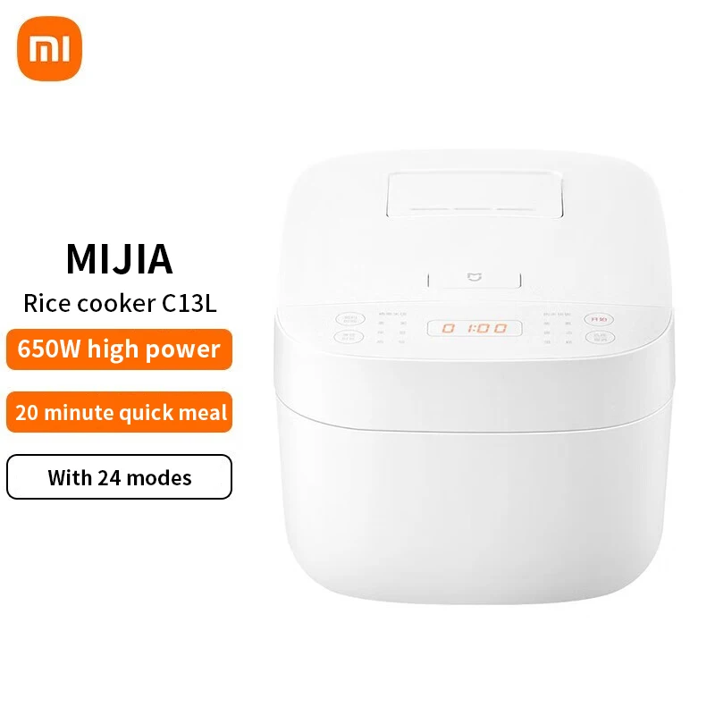 Newest Xiaomi Mijia Electric Rice Cooker C1 Adjustable Kitchen Appliance 3L Multifunction 2~4 People Home Rice Cooker