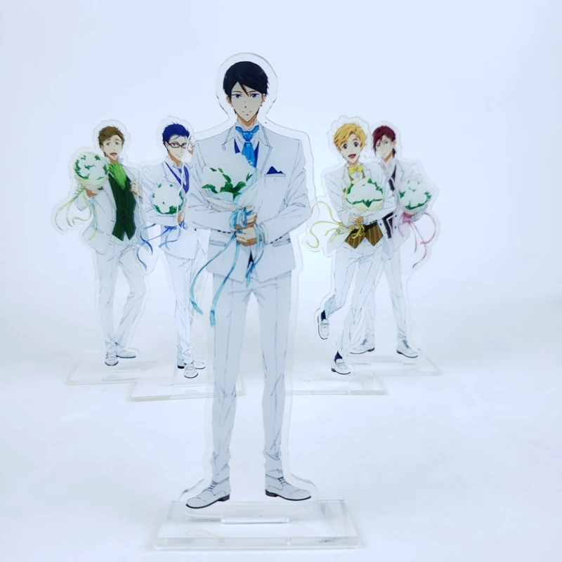 Аниме бесплатно! Nanase Haruka Тачибана Макото рягазаки Рей мультяшная модель детской