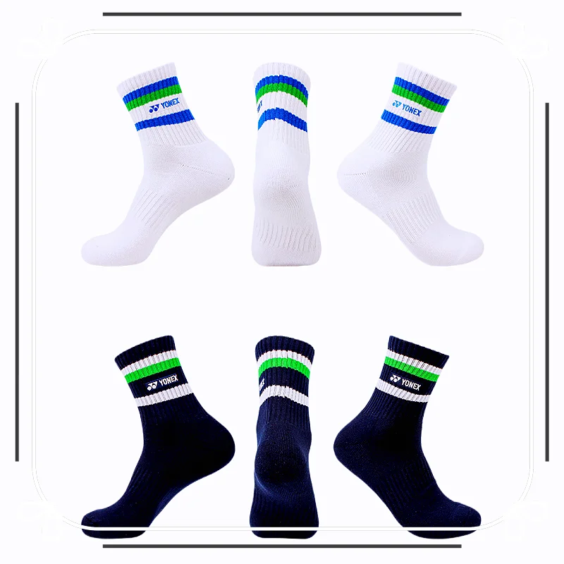 3 pairs sports socks Football socks badminton basketball volleyball Fitness running mountain climbing Yonex socks thickened towe