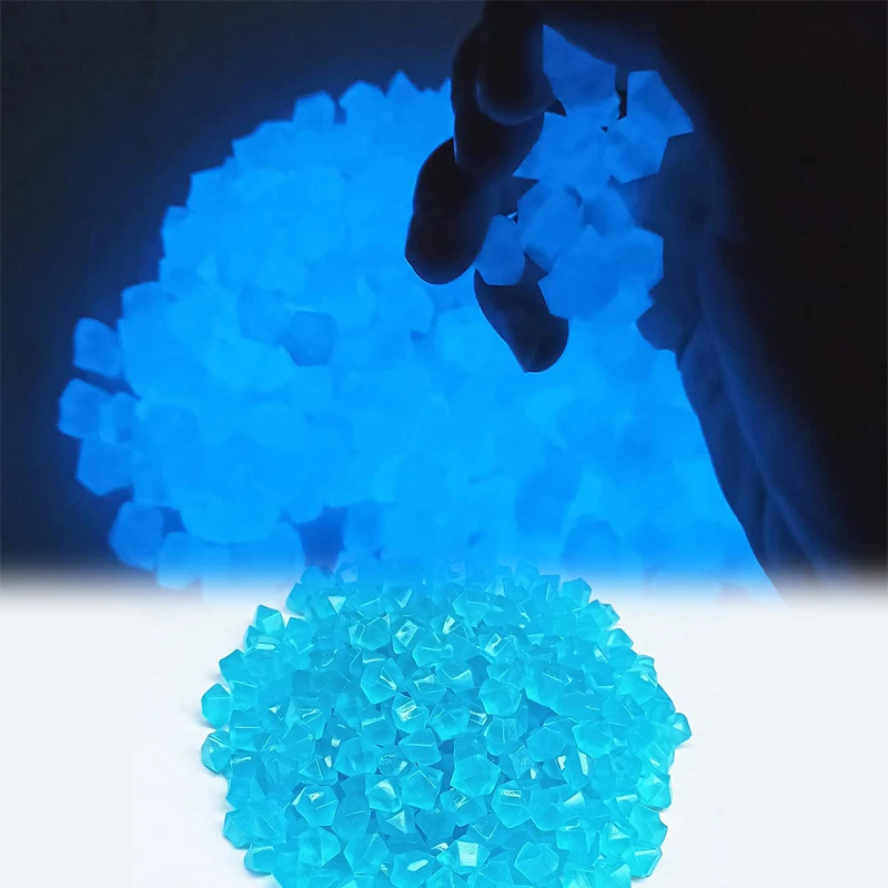 Светящиеся камни 300 шт./упаковка блестящие камень садовая аллея для дорожек патио